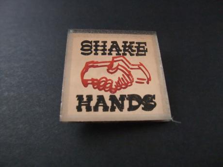 Shake-Hands ,handen schudden (begroeting)